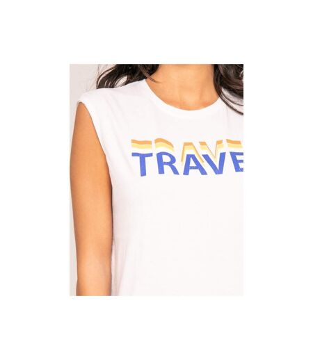 T-shirt col rond sans manches FLORIFOU - Dona X Lisa