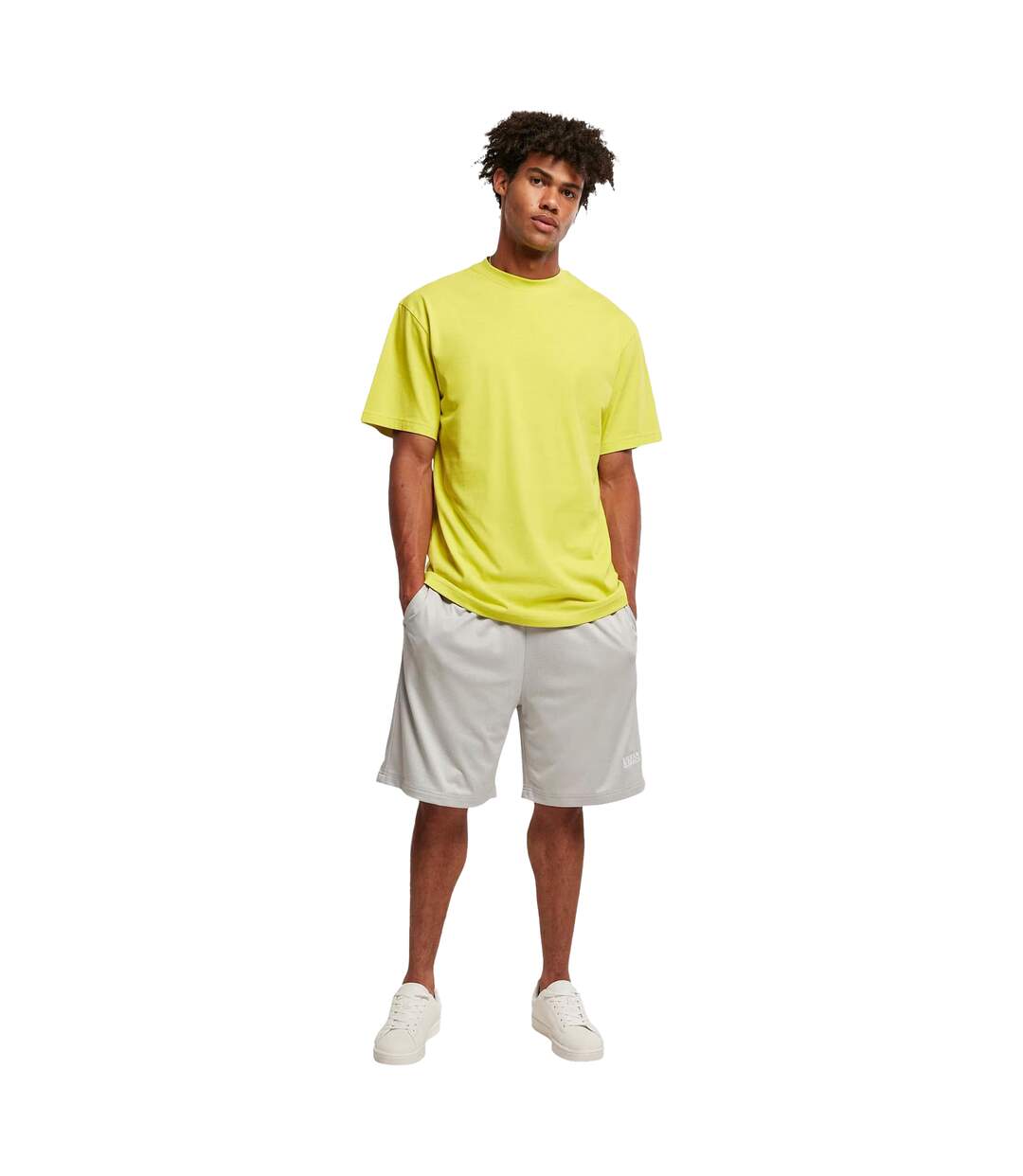 Mens Plain Tall T-shirt Electric Urban Classics-1