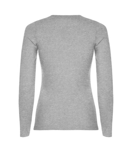 Roly Womens/Ladies Extreme Long-Sleeved T-Shirt (Grey Marl) - UTPF4235