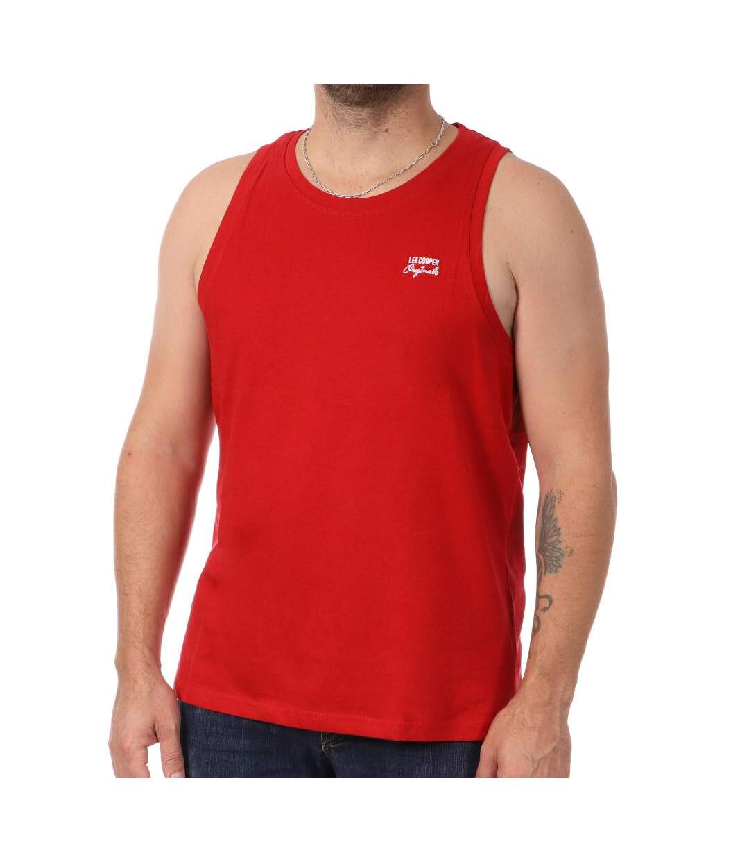 Débardeur Rouge Homme Le Cooper Olaho - 3XL