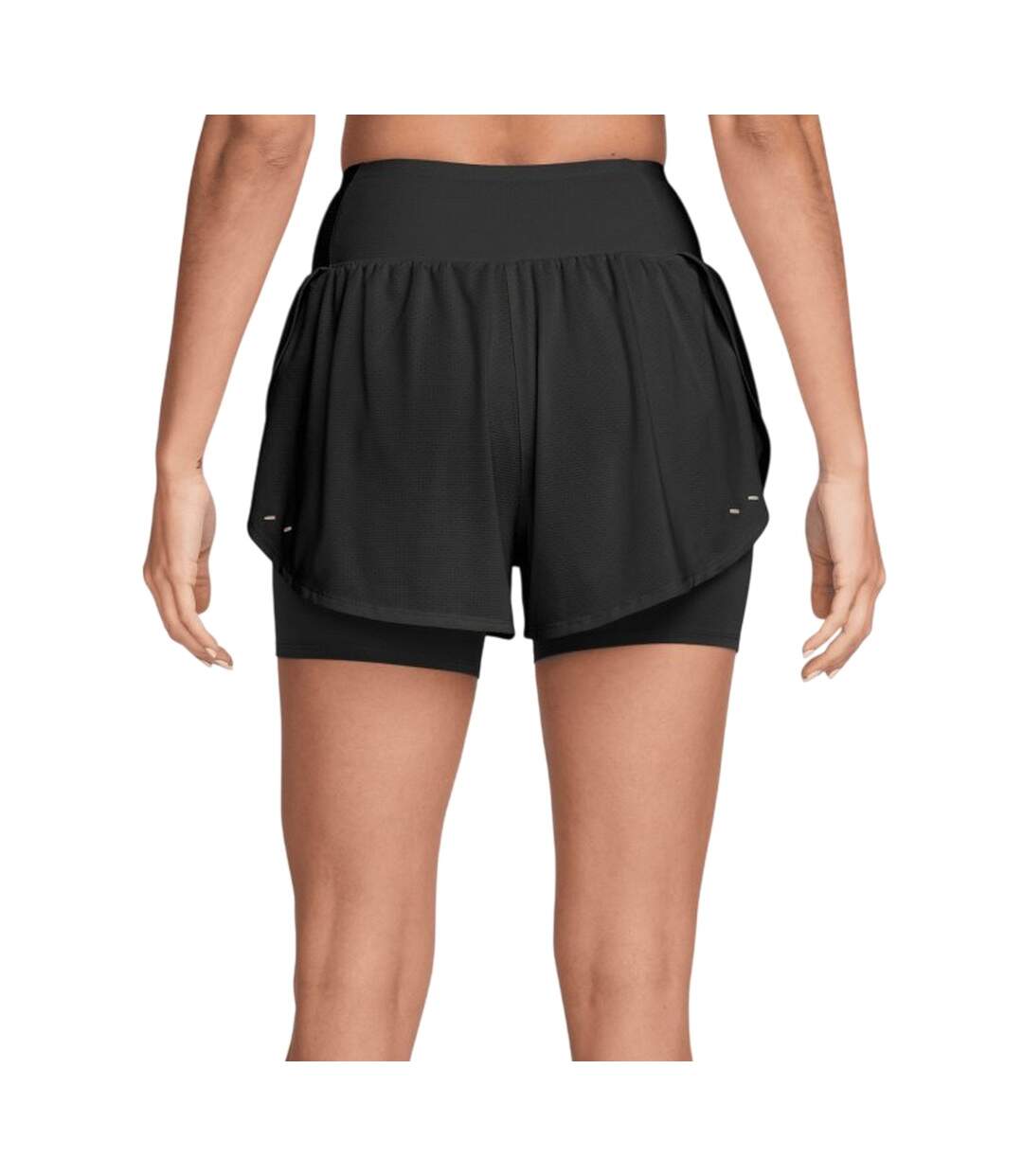 Short De Course Motif/style 2-en-1 Tempo Femme Noir Nike-2