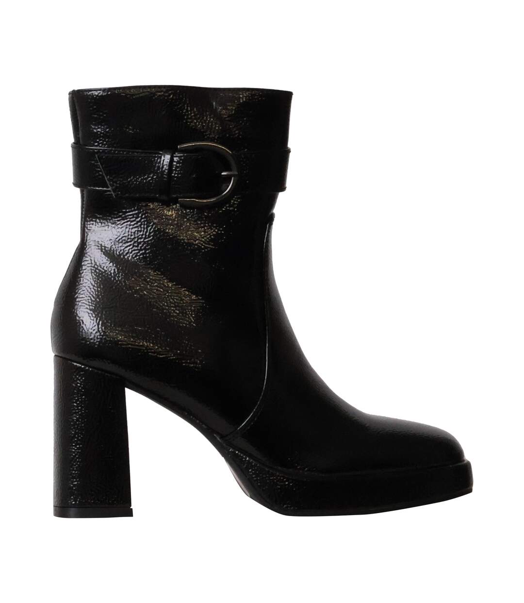 Bottines à Talon et Zip Super Mode-2