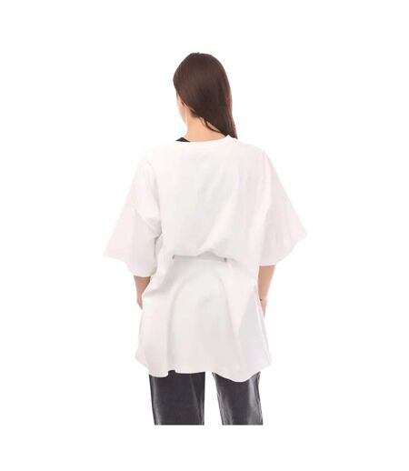 Robe t-shirt off stamp femme blanc Off White