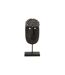 Statue Déco Masque Ethnique 34cm Noir-1