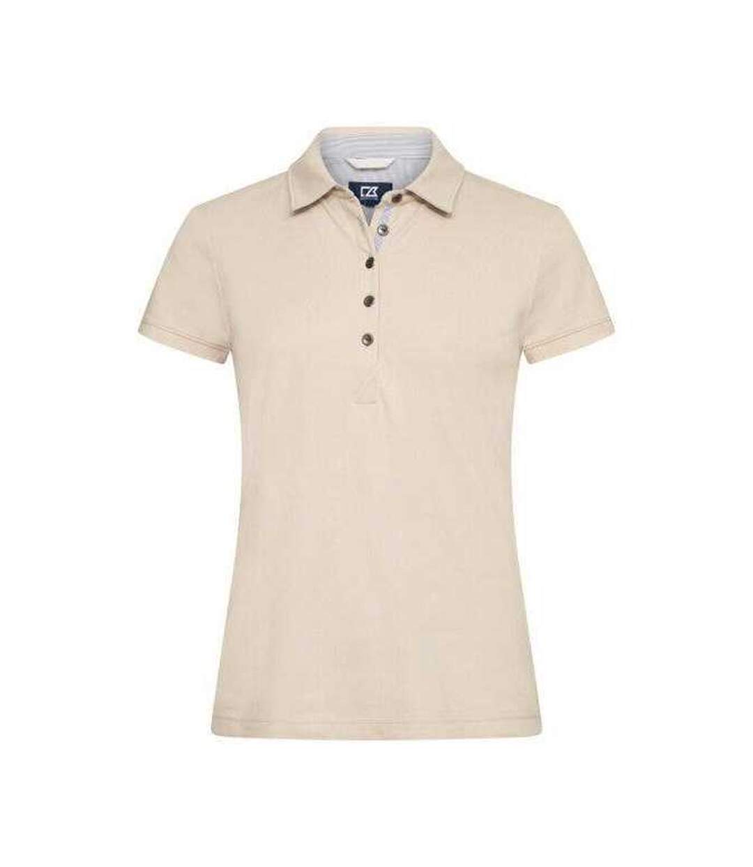 Womens/ladies Advantage Premium Polo Shirt White Cutter & Buck-1
