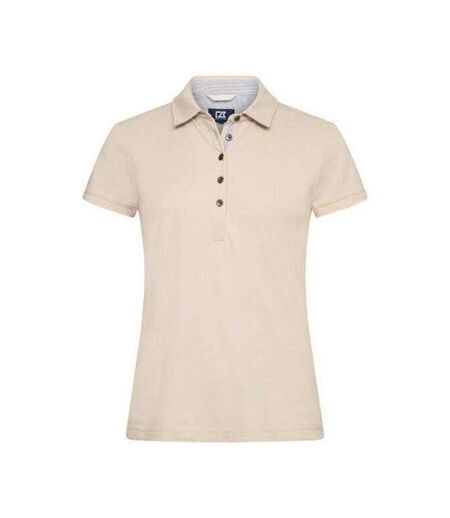 Womens/ladies Advantage Premium Polo Shirt White Cutter & Buck