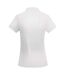 Womens/ladies Polo Shirt White Roly-2