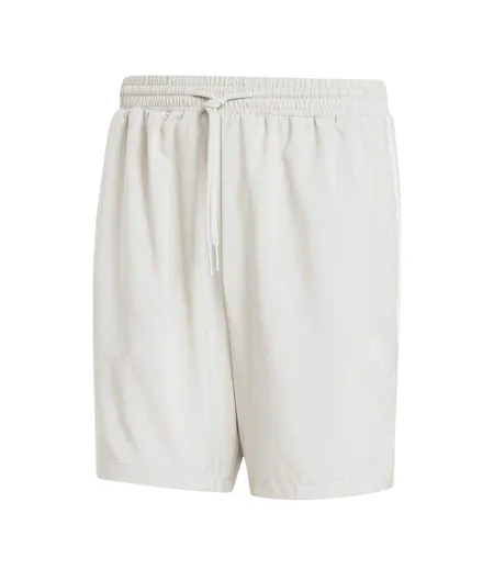 Short Motif/style 3 Rayures Homme Blanc Cassé Adidas