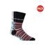 Chaussettes bilkons homme noir / gris / bleu Duck and Cover