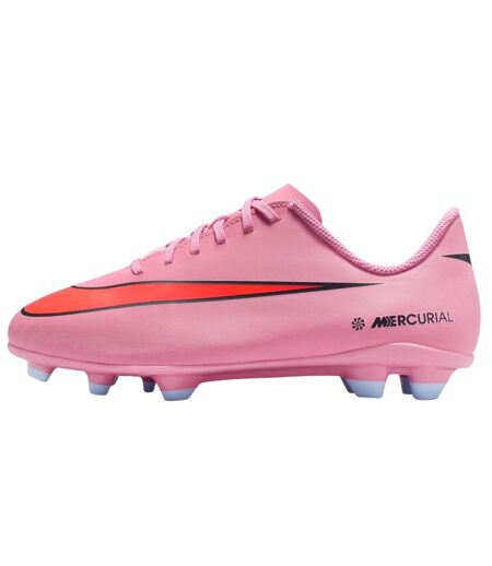 Chaussures De Foot Pour Terrain Ferme Mercurial Vapor Club Enfant Rose Nike