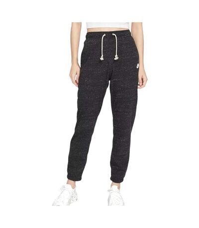 Jogging gris chiné femme nike w nsw gym vntg easy - l