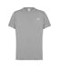 Mens Chest Logo Running T-shirt Grey New Balance-1