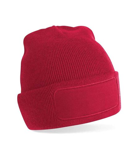 Bonnet adulte rouge classique Beechfield