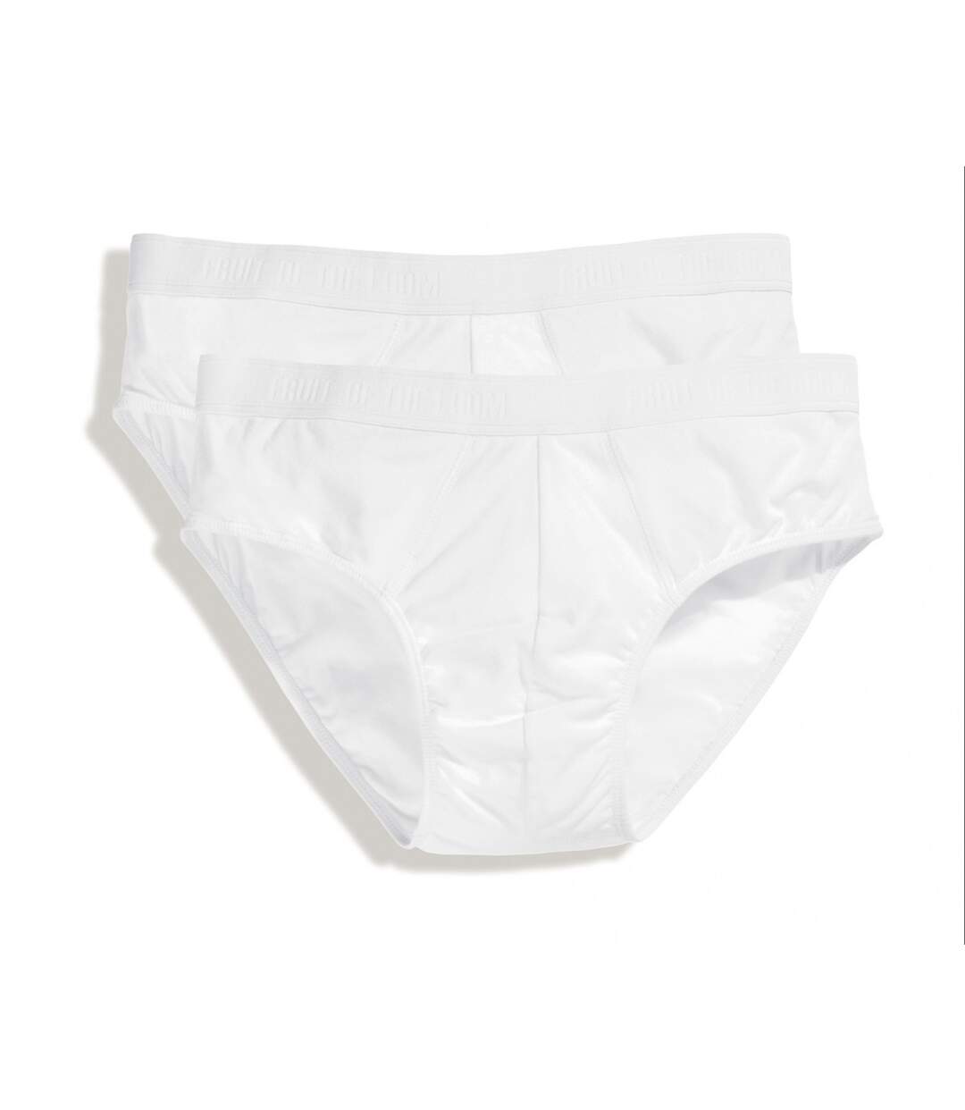 Lot 2 slips Homme - coton - blanc - duo Pack 67-018-7