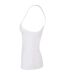 Débardeur Pour Femmes/femmes Blanc Build Your Brand-3