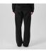 Womens/ladies Wide Leg Trousers Black 4th & Reckless-4