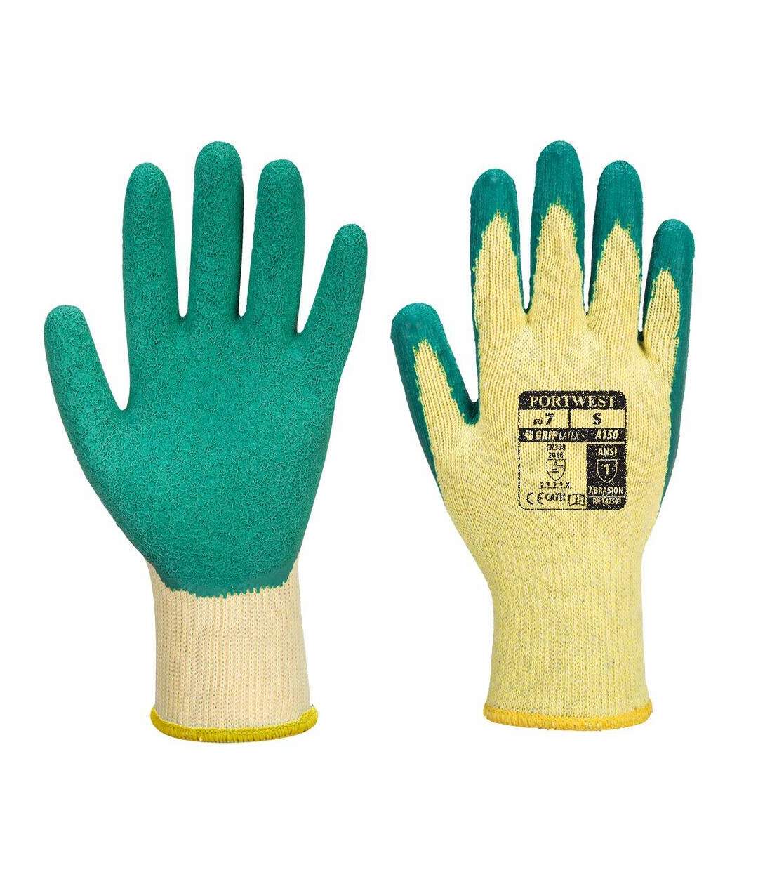 Gants tricoté Portwest enduit Latex Fortis A150