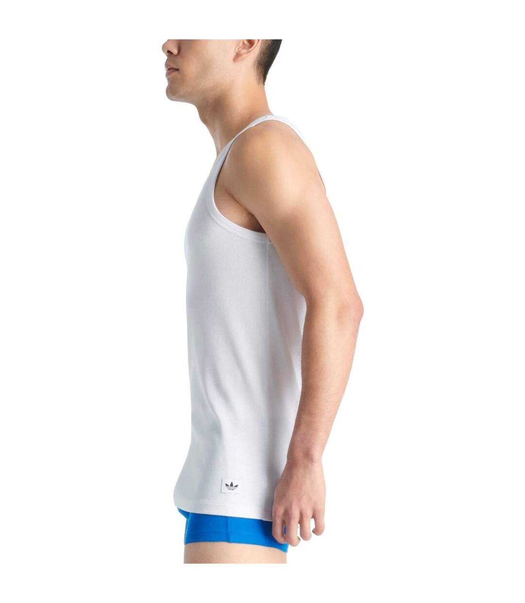 Lot De 2  Débardeurs Homme Blanc Adidas-4