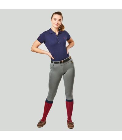 Collant D´équitation Cool It Femme Vert Kaki Dublin