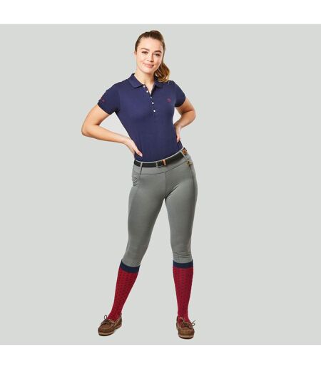 Collant D´équitation Cool It Femme Vert Kaki Dublin