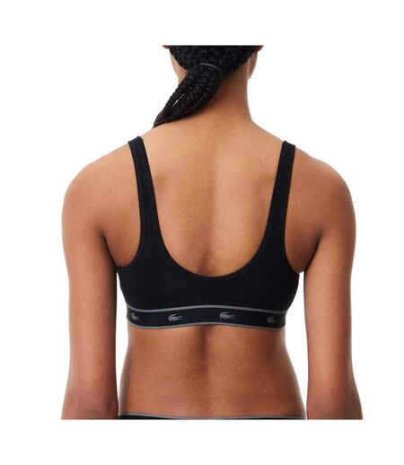 Brassière noir femme lacoste if8626