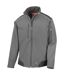 Veste softshell adulte gris / noir WORK-GUARD by Result