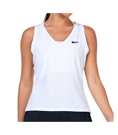 Débardeur Blanc Femme Nike Nkct - M