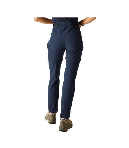 Womens/ladies Melodic Pro Zip-off Trousers Navy Dare 2B