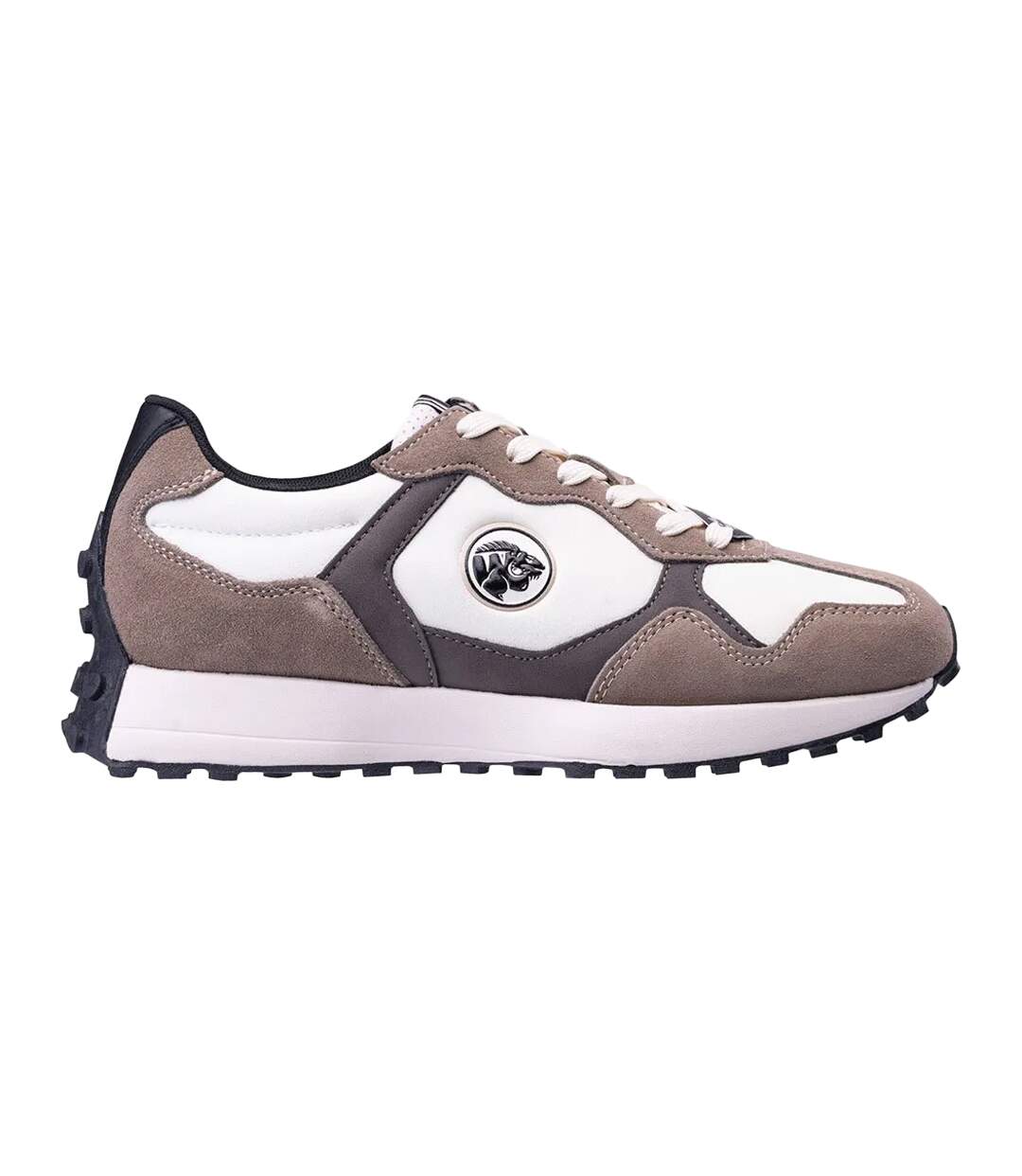 Baskets Mohim Homme Taupe Noir Iguana-2