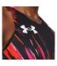 Womens/ladies Pro Runner Tank Top Black Under Armour-4