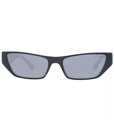 Unisex Adult Rectangular Sunglasses One Size Black Guess