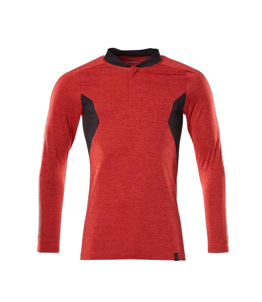 Polo Manches Longues Motif/style Tacheté Accelerate Homme Mascot-1