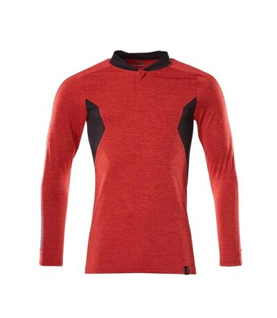 Polo Manches Longues Motif/style Tacheté Accelerate Homme Mascot
