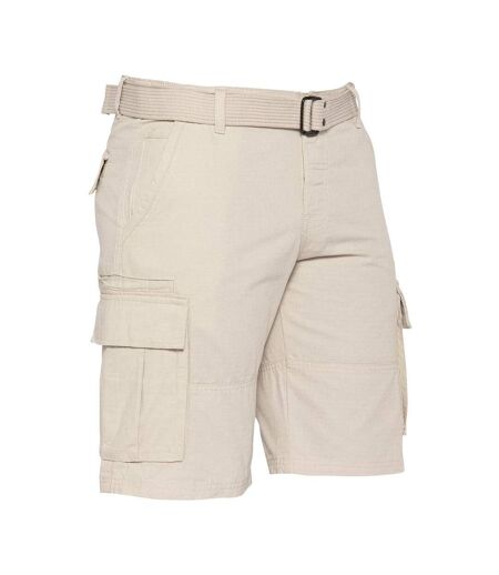 Short beige homme schott trassault