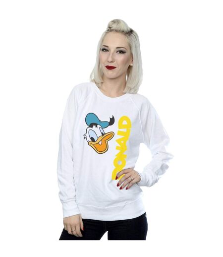 Disney Sweatshirt Donald Duck Greetings - Femme/Femme (Blanc) - UTBI27901