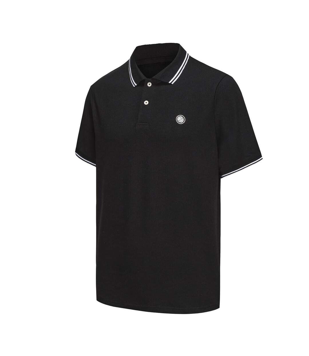 Polo Manches Courtes Barton Homme Noir Pretty Green-3