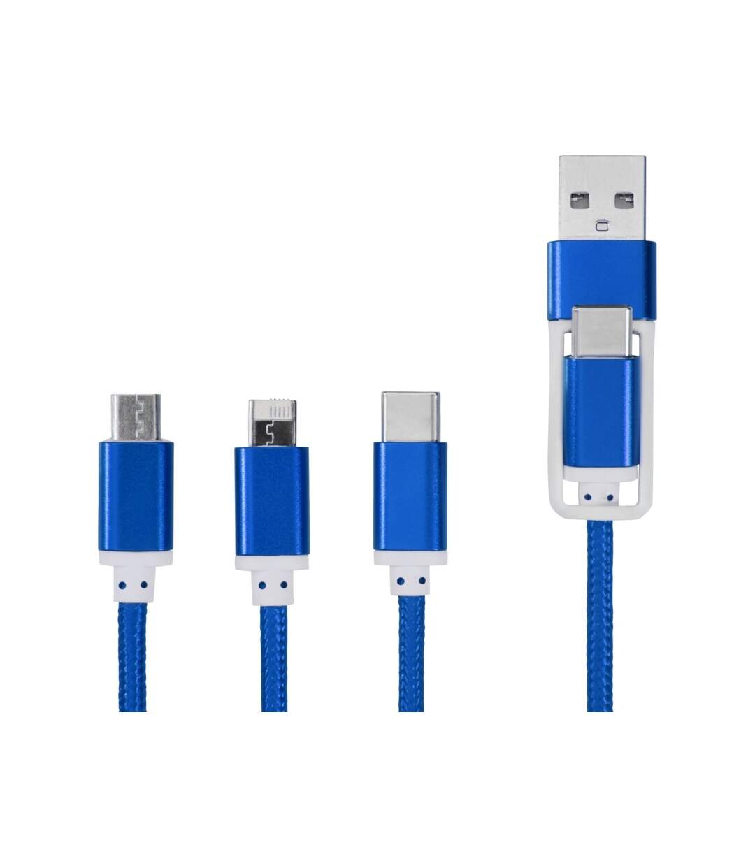 Versatile usb cable one size royal blue Bullet