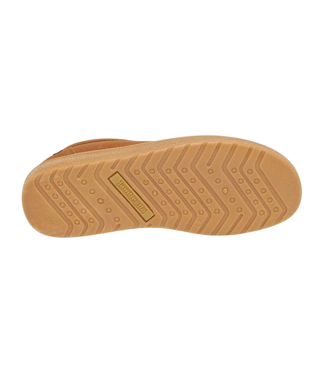 Mens Presley Flat Trainers Tan Lambretta-2