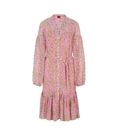 Robe Style Floral Kawarda-1 Femme Rose Hugo