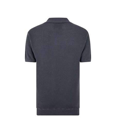 Mens Knitted Polo Shirt Forged Iron Jack Wills