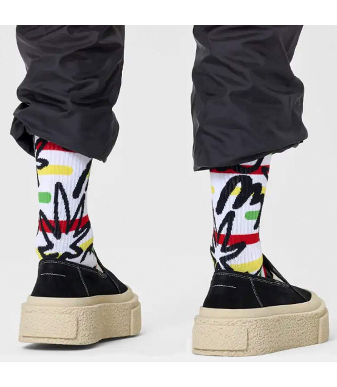 Funky Doodle Design Novelty Socks for Men and Women-3