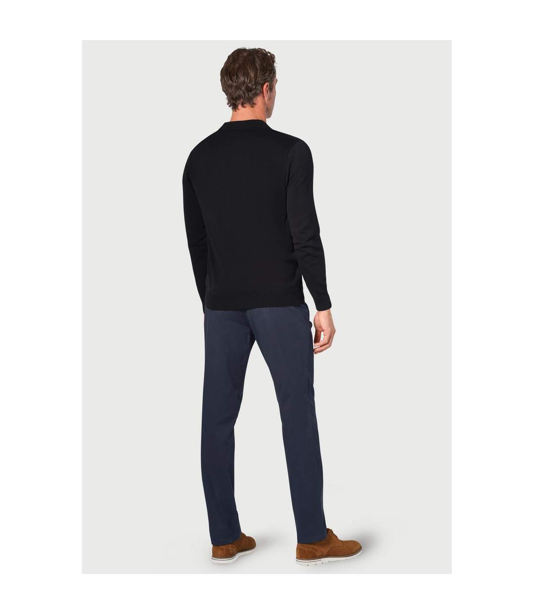 Polo casper homme noir Brook Taverner Brook Taverner