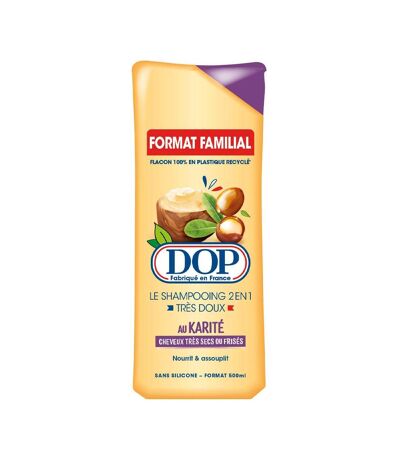 Shampoing 2 en 1 dop au karité nourrit et assouplit très doux 500ml - 500ml