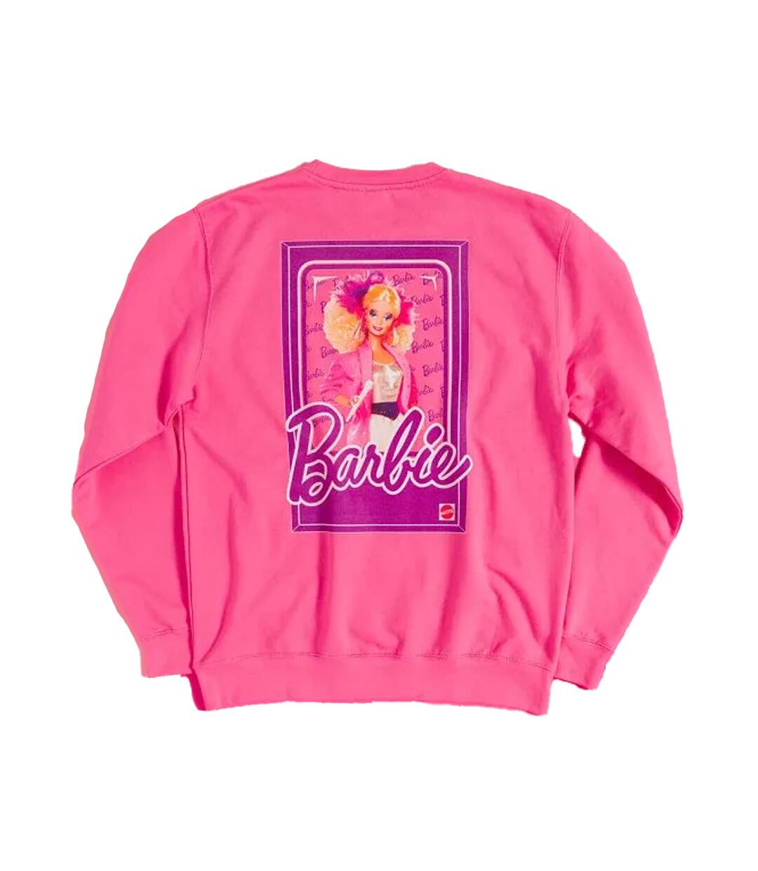 Sweat Motif/style Poupée Adulte Rose Barbie-3