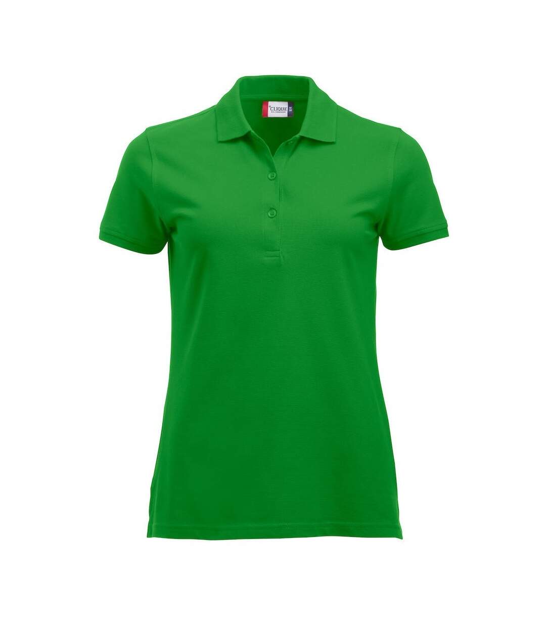 Womens/ladies marion polo shirt apple green Clique