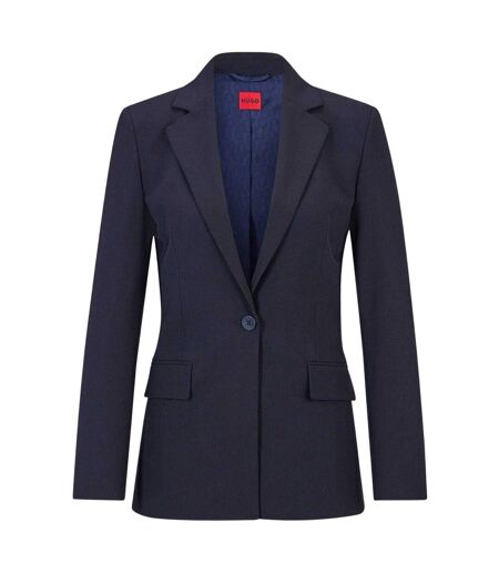 Veste De Costume Femme Bleu Foncé Hugo