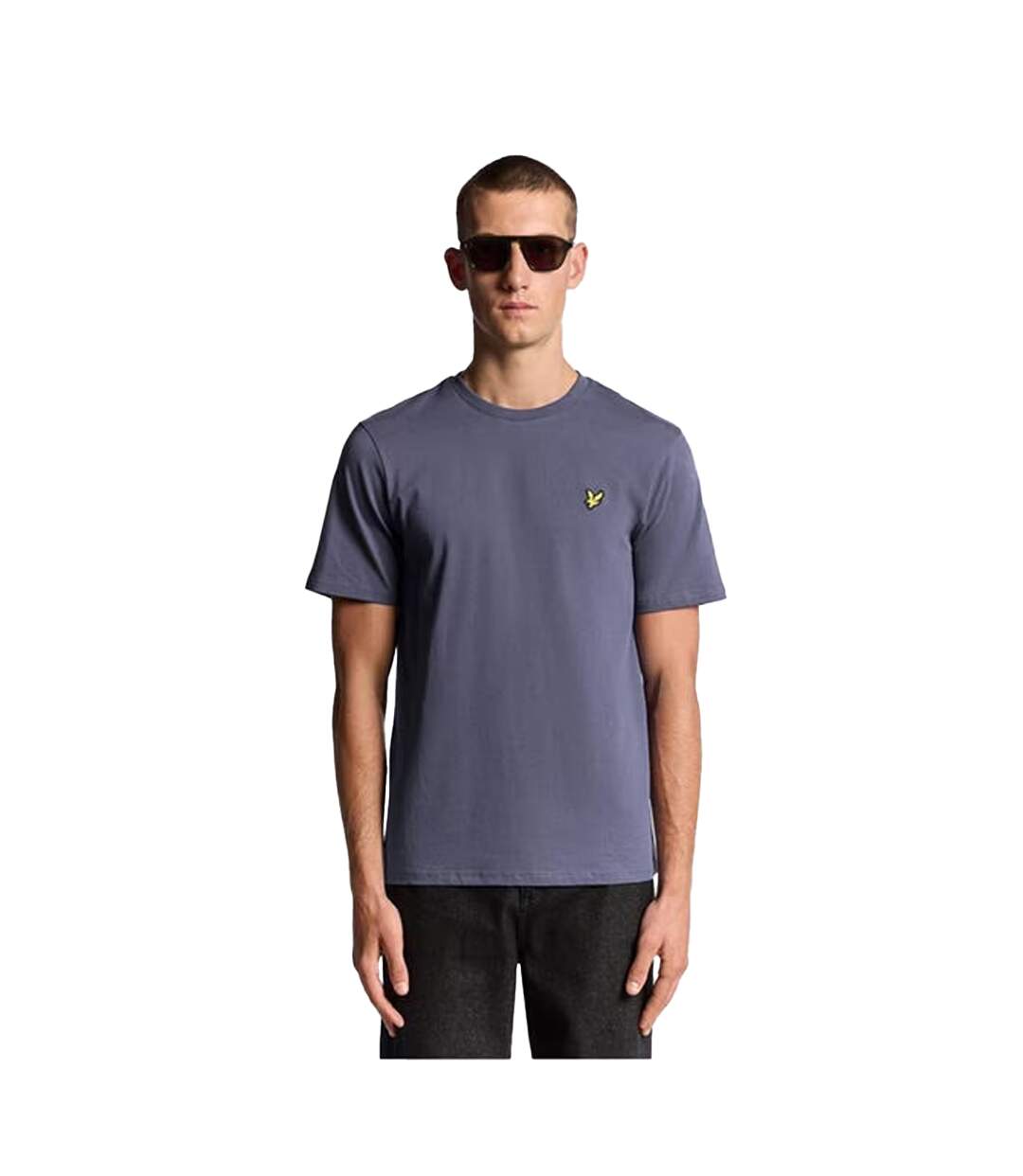 T-shirt Manches Courtes Motif/style Logo Homme Gris Lyle & Scott-4