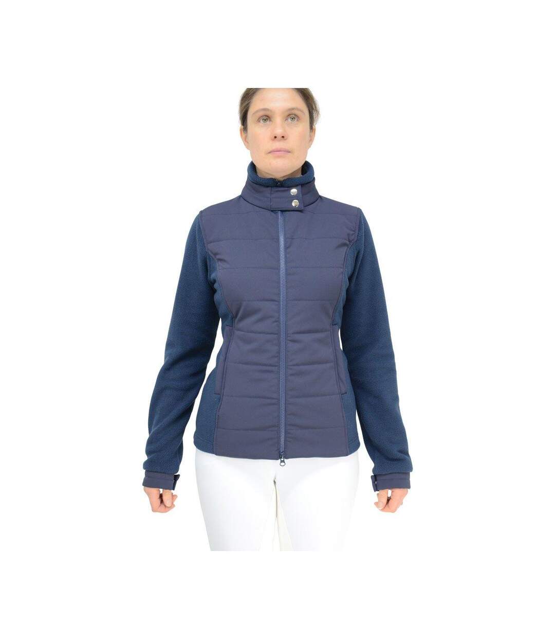 Womens/ladies scarlett winter jacket midnight navy HyFASHION-1