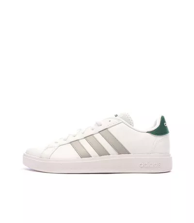 Baskets blanches homme adidas grand court base 2.0