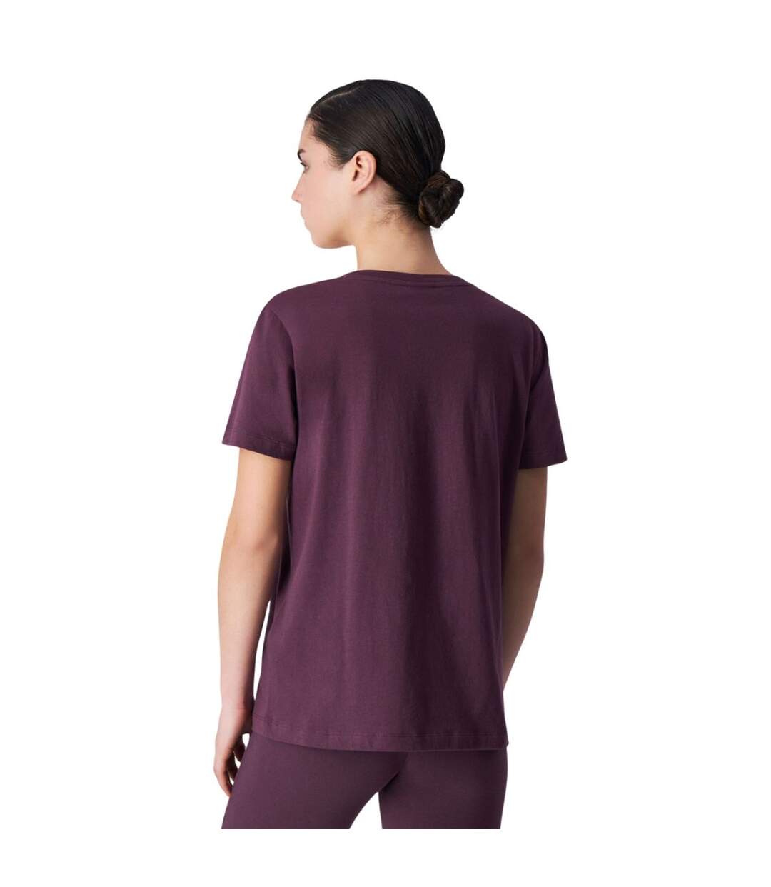 T-shirt Femme Violet Clair Champion-3